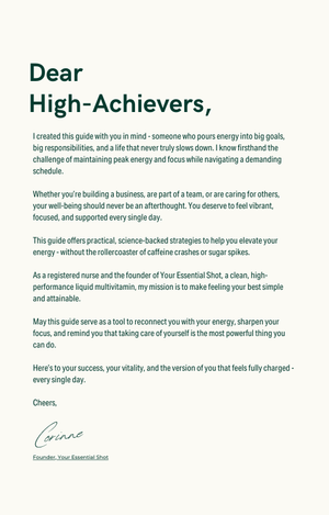 The Busy Professionals Guide To All-Day Energy